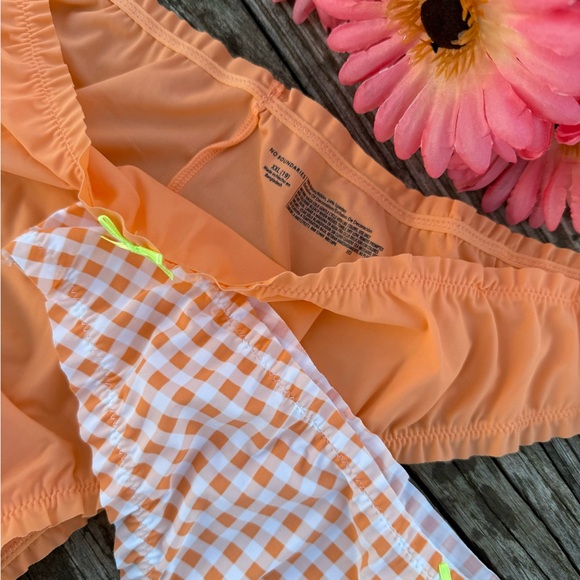 Set Of 2 NWOT Panties Gingham And Tangerine XXL - Picture 2 of 5